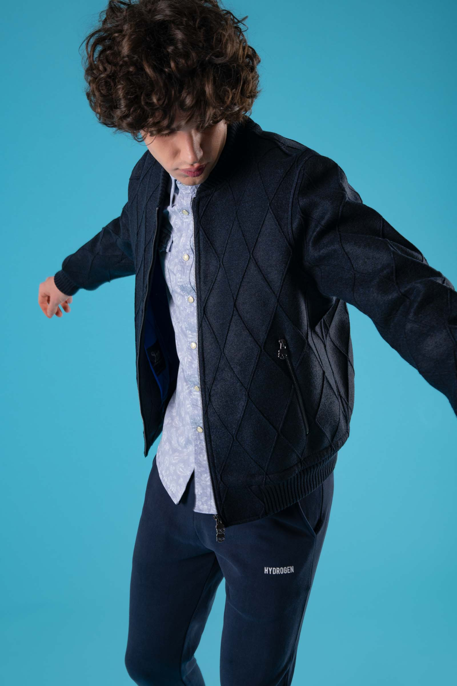 QUILTED BOMBER - Outlet Hydrogen - Abbigliamento sportivo