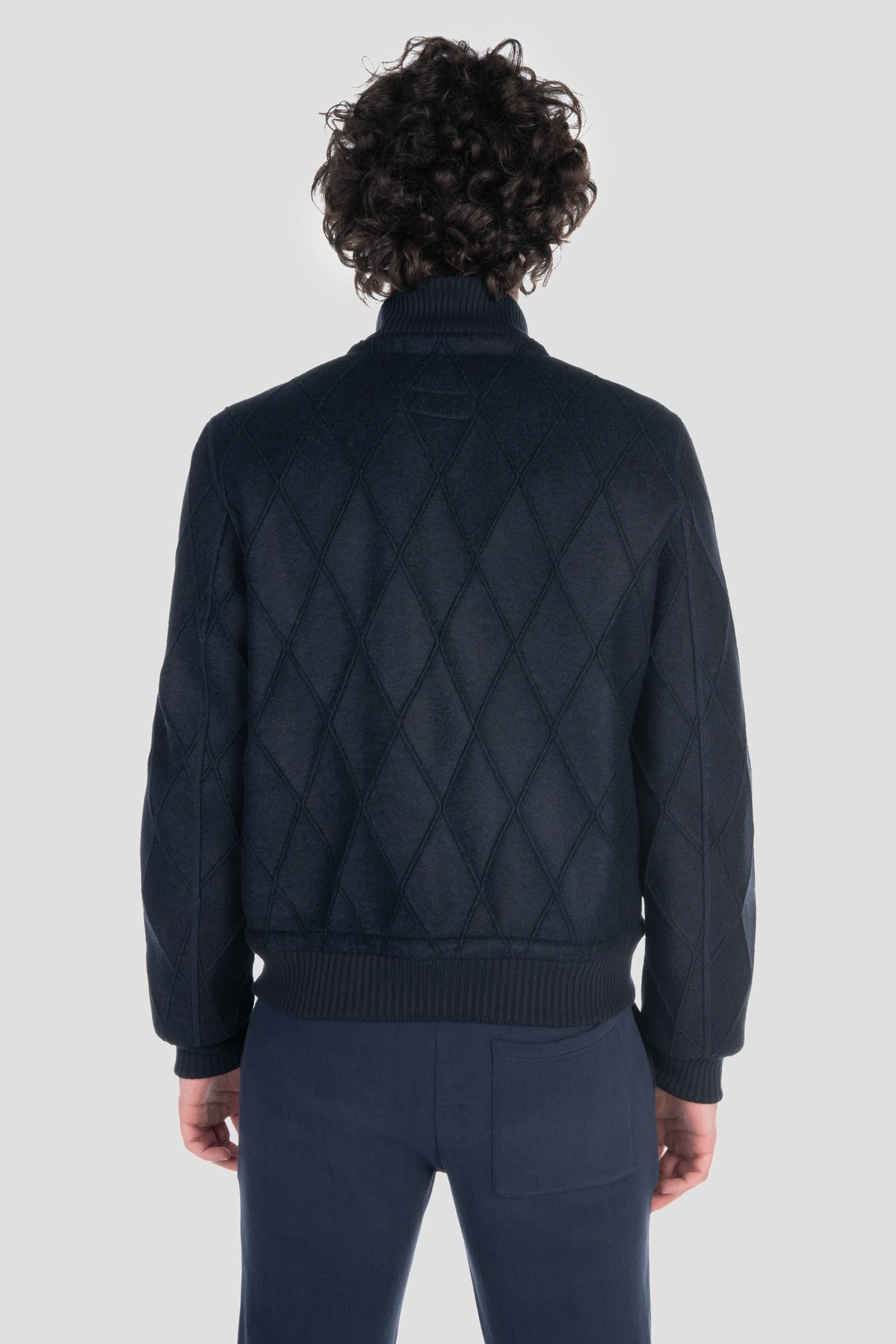 QUILTED BOMBER - Outlet Hydrogen - Luxury Sportwear