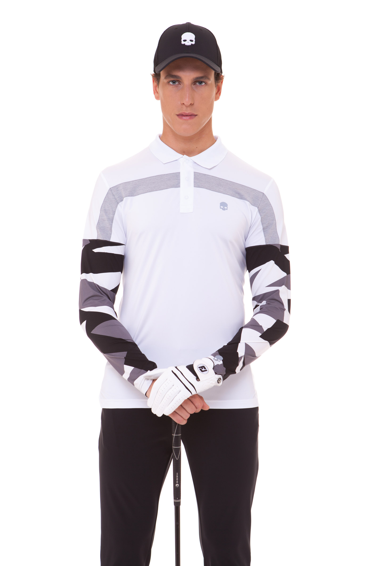 GOLF POLO LS - Abbigliamento - Outlet Hydrogen - Abbigliamento sportivo