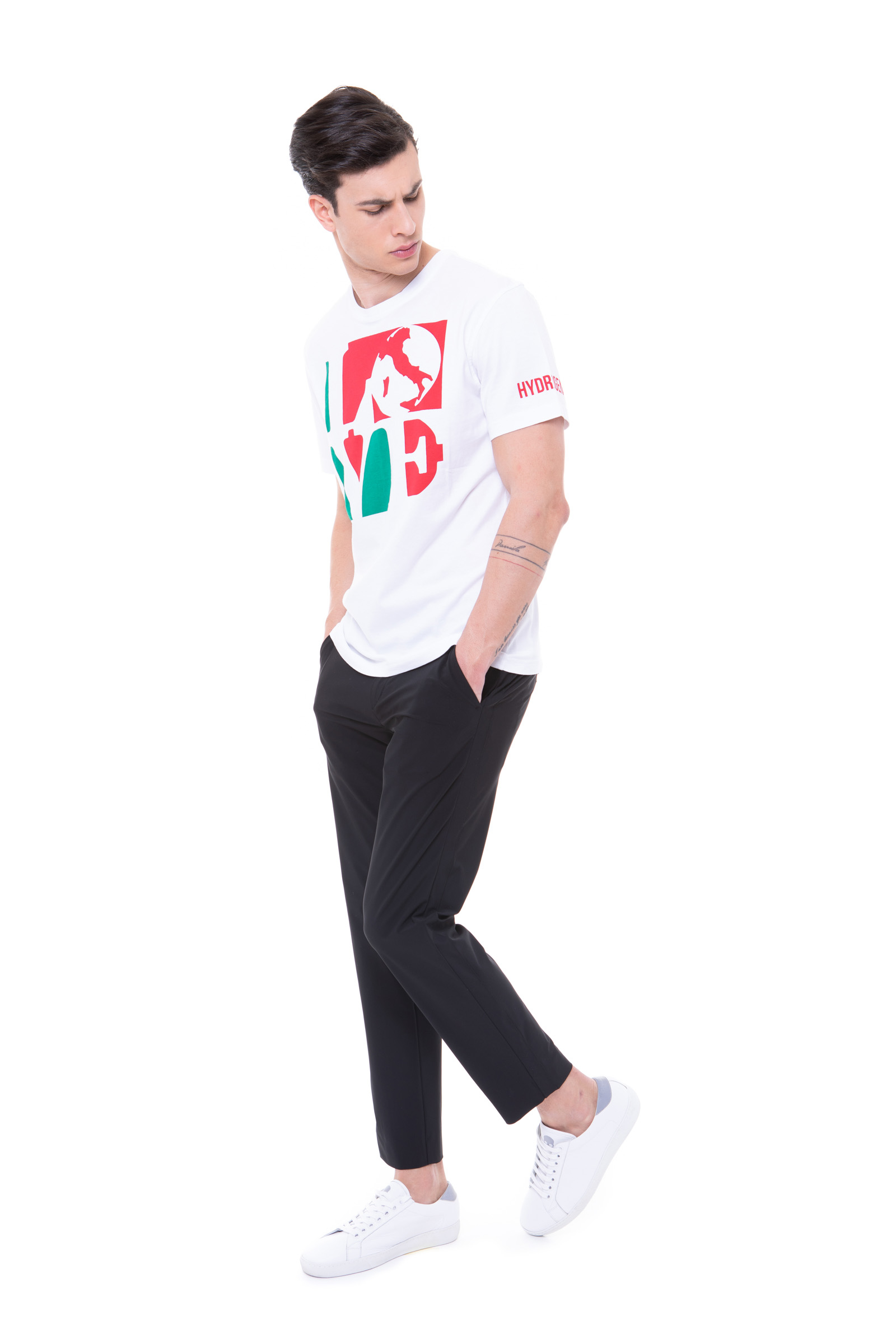 LOVE ITALIA TEE - Abbigliamento - Outlet Hydrogen - Abbigliamento sportivo