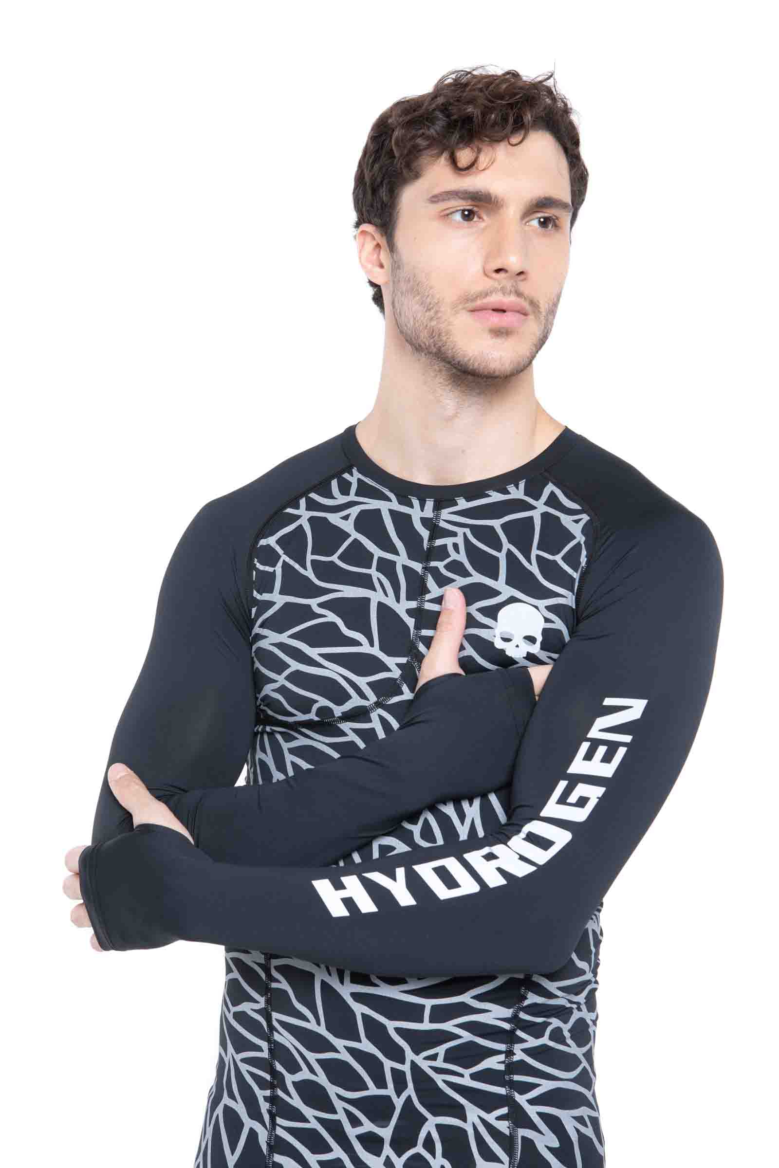 CRASH SECOND SKIN TEE LS - Outlet Hydrogen - Luxury Sportwear