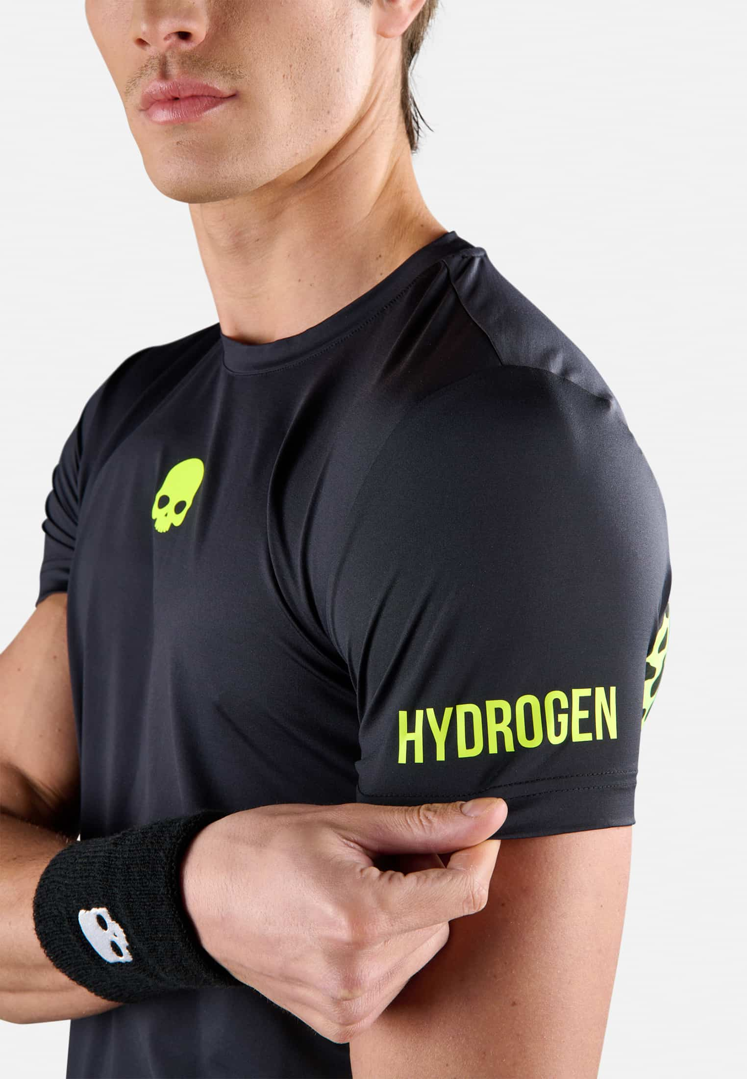 PANTHER TECH TEE - Outlet Hydrogen - Luxury Sportwear